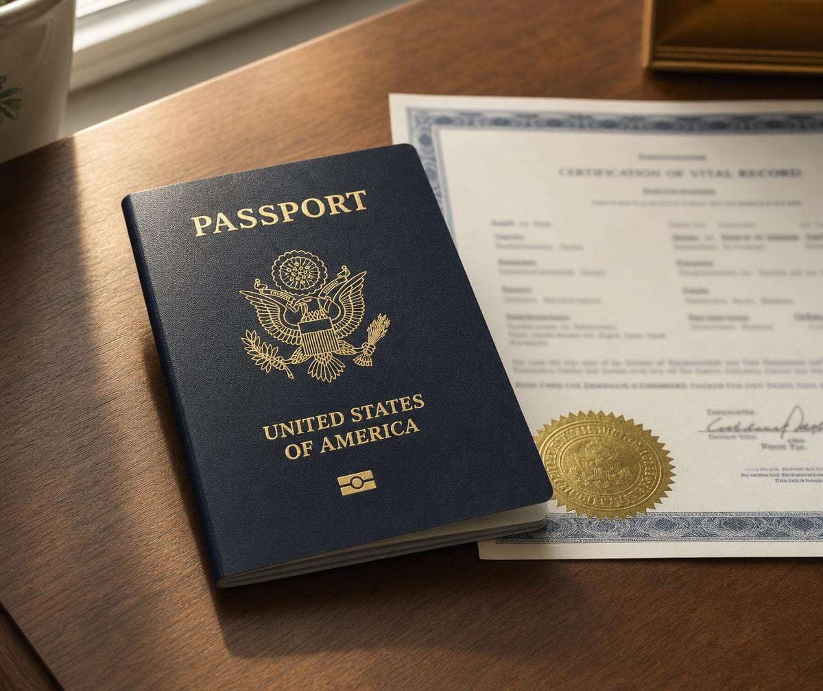 Passport Name Change documents reviewed by an APVI specialist