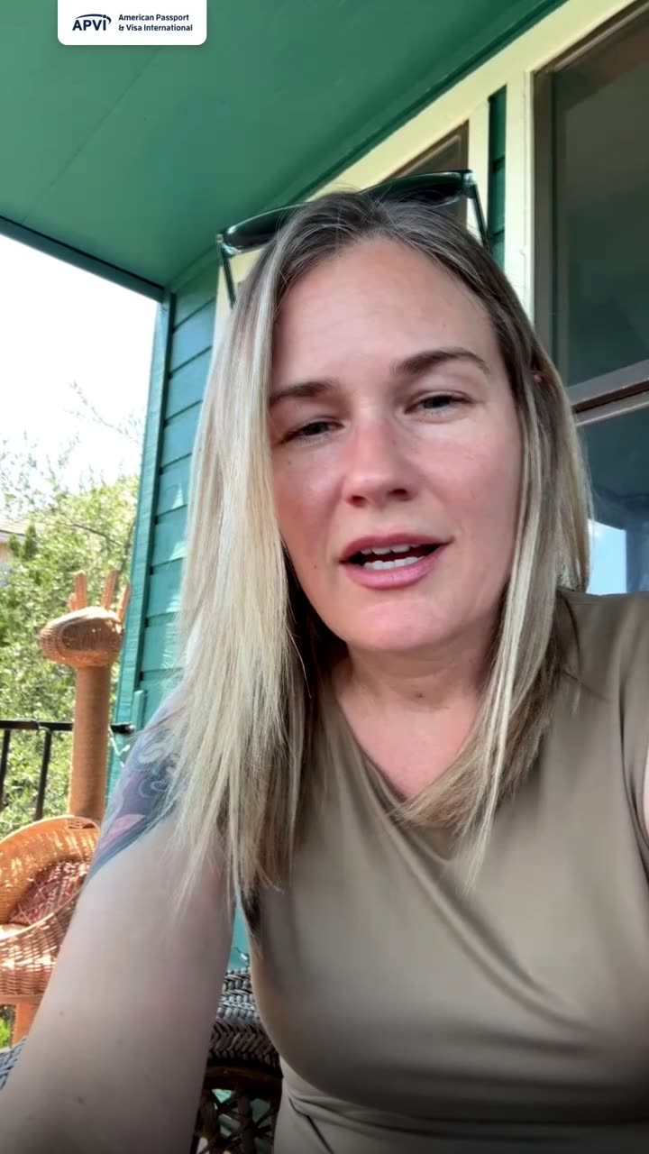 Video testimonial from an APVI passport customer