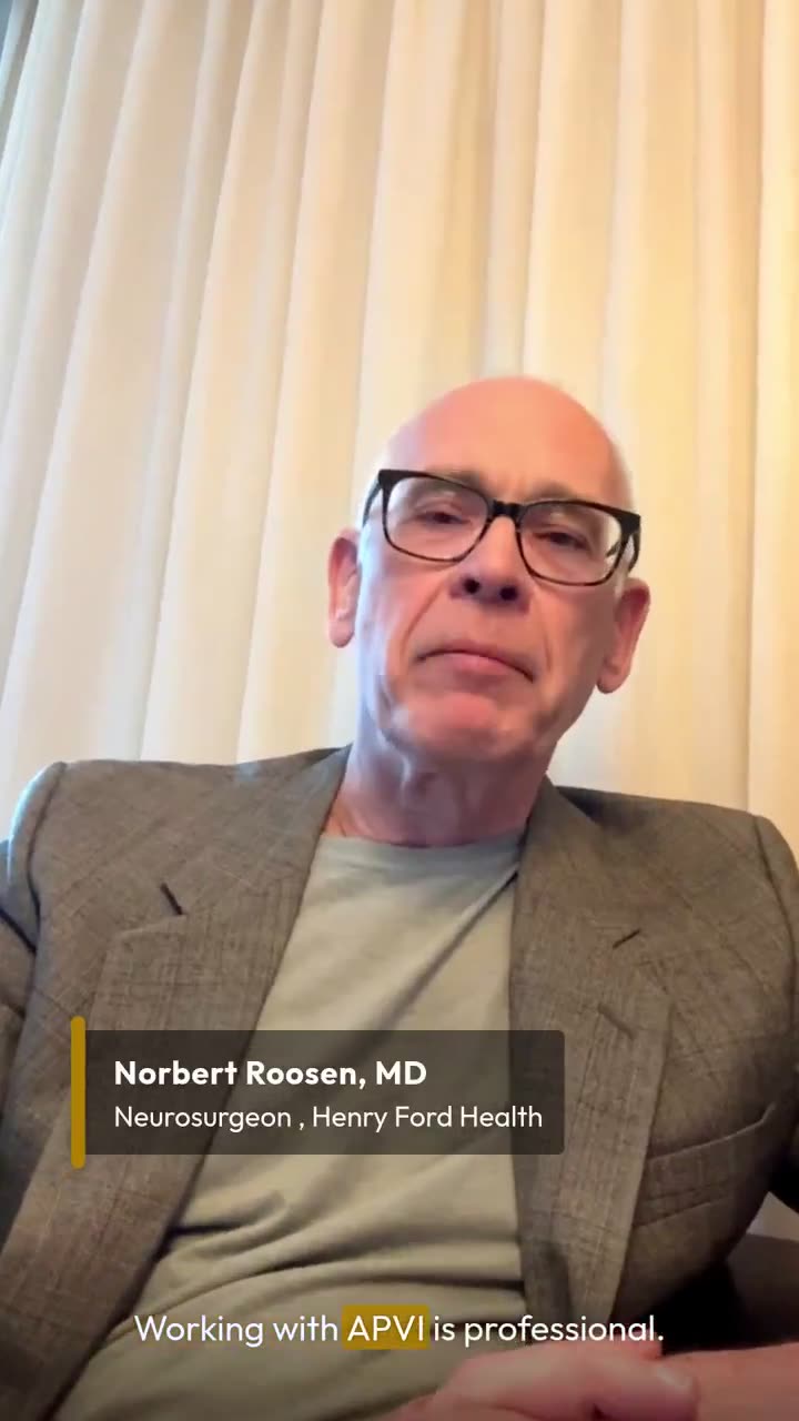 Video testimonial from an APVI passport customer